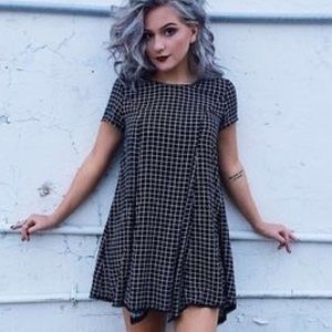 UO silence + noise grid dress